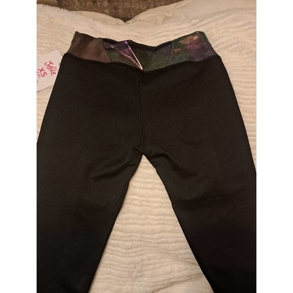 8 Leggings! Justice Girls Bundle Box Waistband Piped Active Leggings, Size XS - Picture 8 of 8